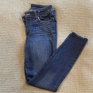 PAIGE Dark Blue Skinny Jeans